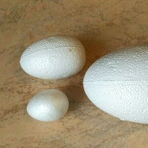 Яйце пінопластове 5 см
