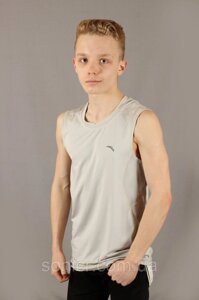 Безрукавка футболка, теніска сіра Anta чоловіча Розміри M (46/48)
