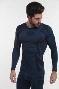 Термобілизна чоловіча набір Avecs 70469/23 Dark blue Active Авекс Розміри S/M L/XL XL/2XL