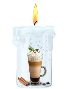 Віддушка для свічок Coffee latte (caramel) /Кава латте (карамель)