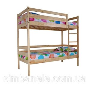 Дитяче двоярусне ліжко SportBaby babyson, розміри: 198х88х180см, спальне місце: 80х190см