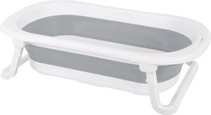 Дитяча складна ванночка FreeON foldable Grey-White, розміри: 78x49x21см