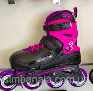 Дитячі фріскейт ролики для дівчаток Rollerblade Fury G viol