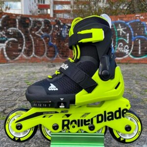 Дитячі розсувні ролики Rollerblade Microblade Neon 2021