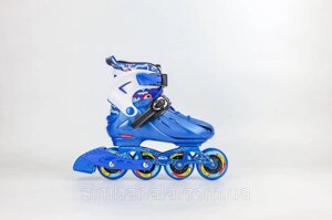 Дитячі ролики Flying Eagle BKB K8 Junior (Blue/Синій) 32-35