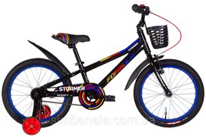 Дитячий велосипед з колесами 18" Formula STORMER, алюмінієва рама-9" з корзиною