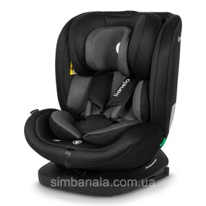 Дитяче автокрісло lionelo bastiaan I-SIZE BLACK GREY