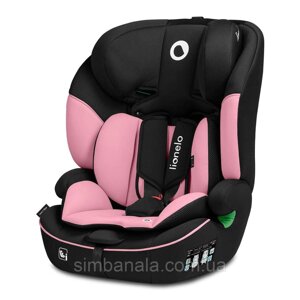 Дитяче автокрісло lionelo LEVI I-SIZE PINK BABY