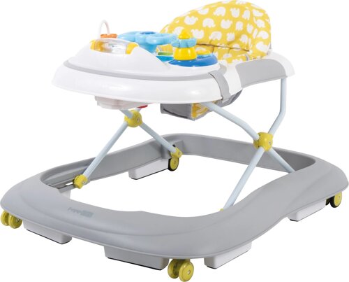 Ходунки FreeON Little Driver Yellow Дитячі ходунки Ходунки Ходунки з ігровою панеллю Дитячі ходунки на коліщатках