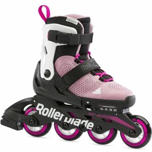 Ролики для дівчинки Rollerblade Microblade pink/white