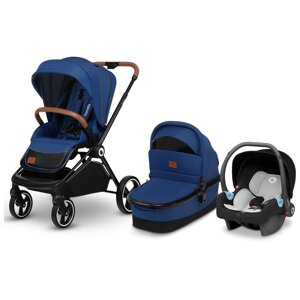 Універсальна коляска 3 в 1 Lionelo MIKA 3IN1 BLUE NAVY