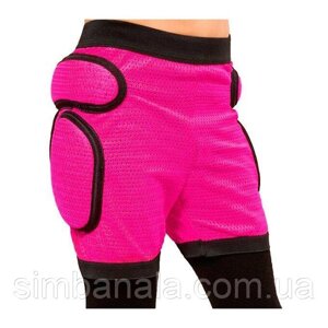 Захисні дитячі шорти для роликів Sport Gear Recruit pink (рожеві) 3ХЅ