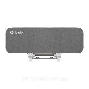 Захисна бар'єрка для ліжка Lionelo Lora Grey Stone, 105х38см