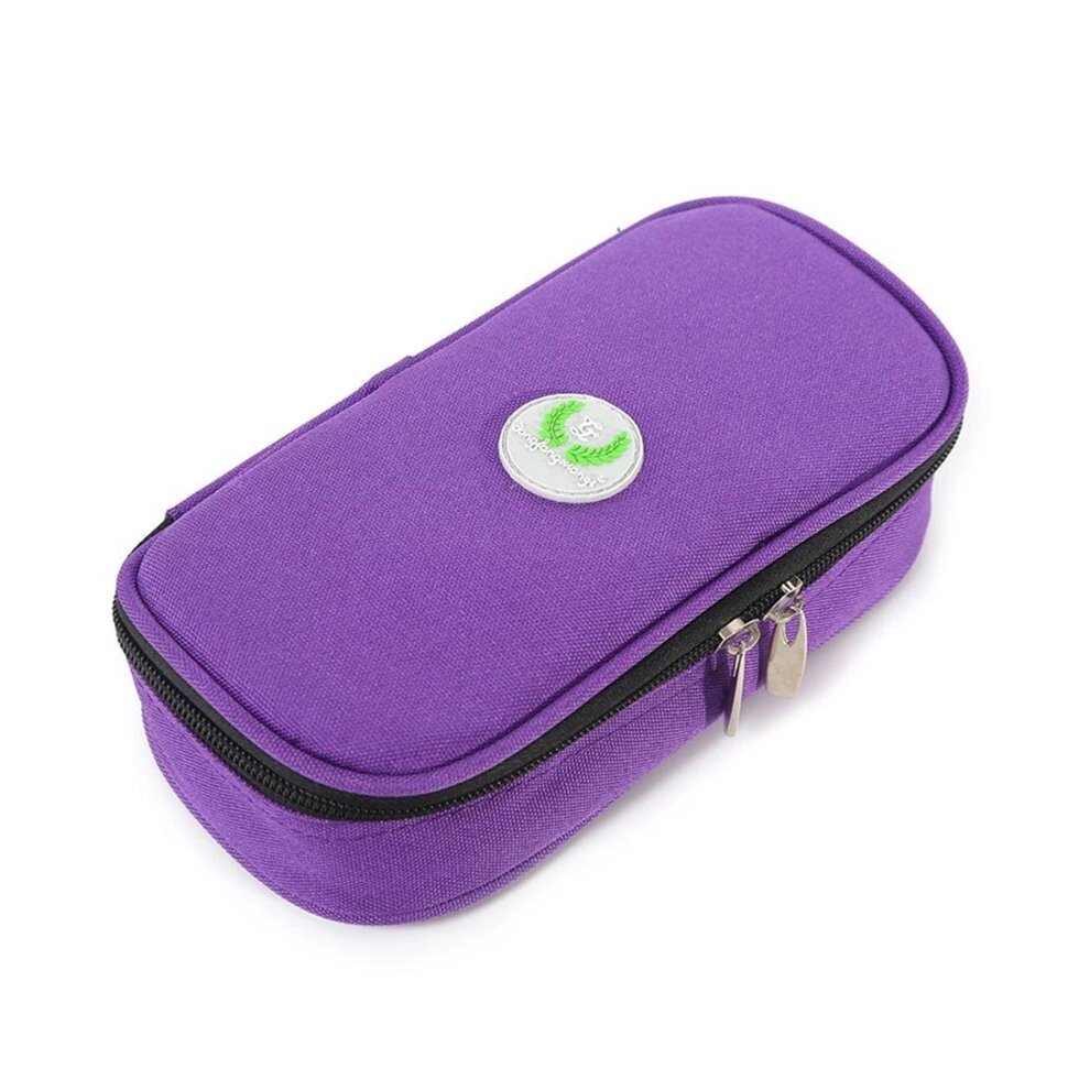 Чохол для зберігання інсуліну з термометром +4 до + 24 ° C фіолетовий від компанії Smuzhka. com - фото 1
