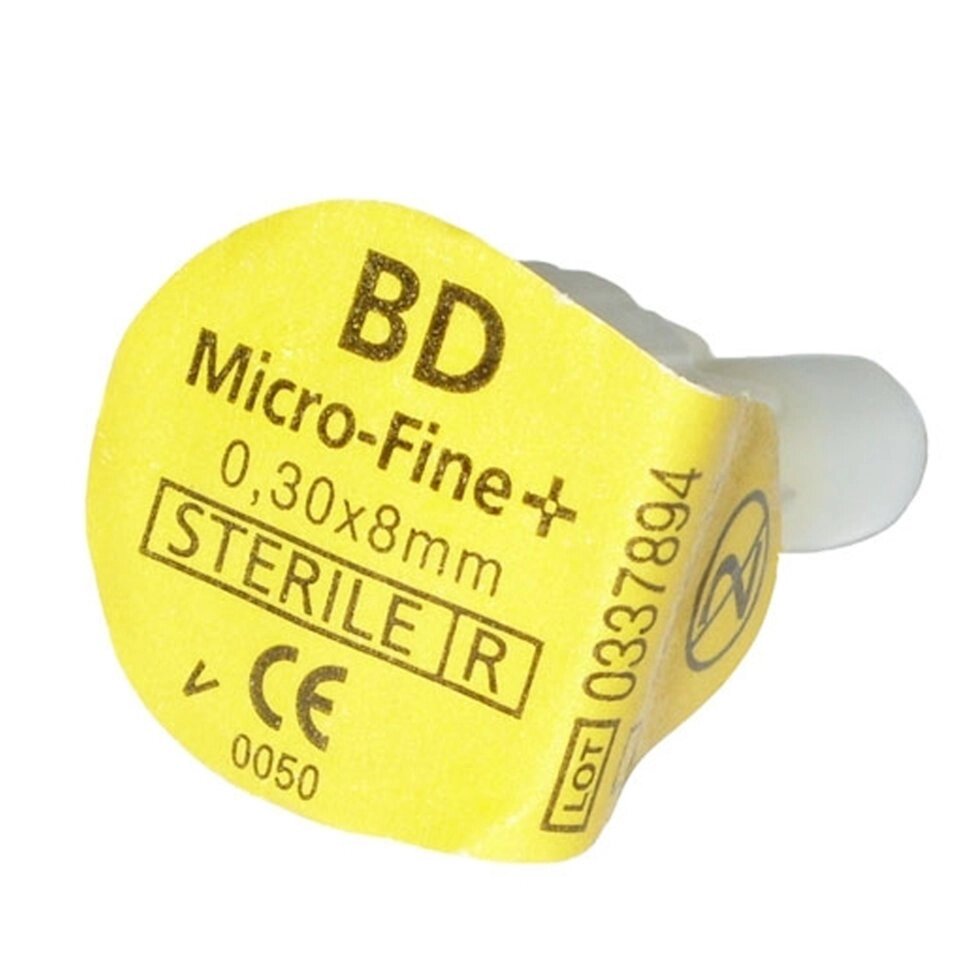 Голки для шприц-ручок BD Micro-Fine Plus 8 мм, 30G - Поштучно Мікрофайн (фасування 25 шт.) від компанії Smuzhka. com - фото 1
