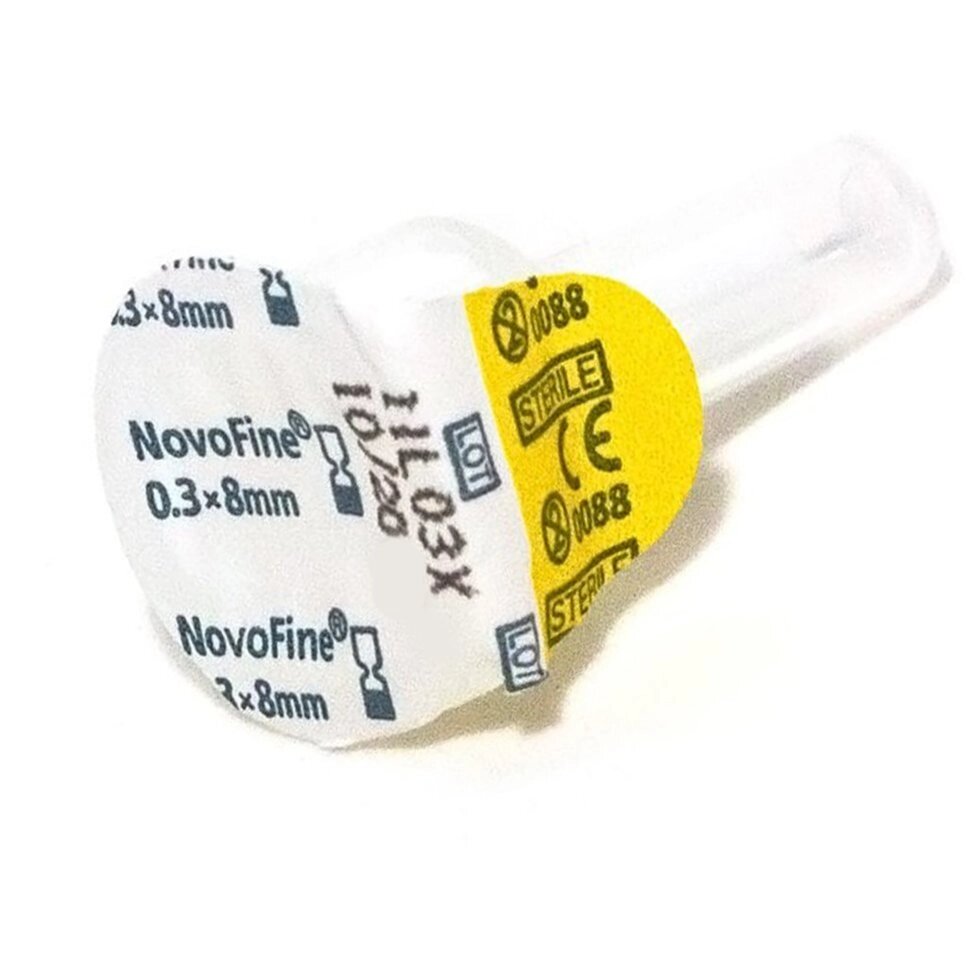 Голки інсулінові для шприц-ручок НовоФайн 8 мм - Novofine 30G, поштучно (фасування 25 шт.) від компанії Smuzhka. com - фото 1