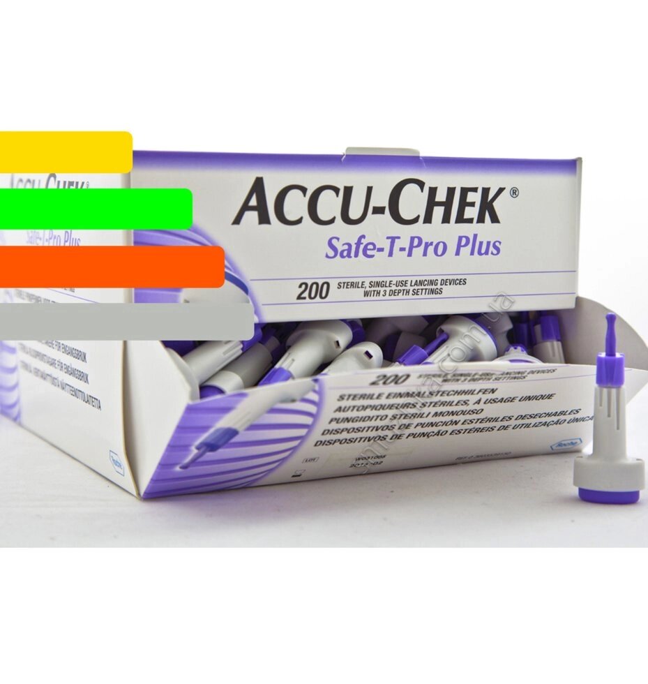 Ланцет Accu-Chek-Safe-T-Pro-Plus Акку-Чек Сеіф-Т-Про Плюс від компанії Smuzhka. com - фото 1