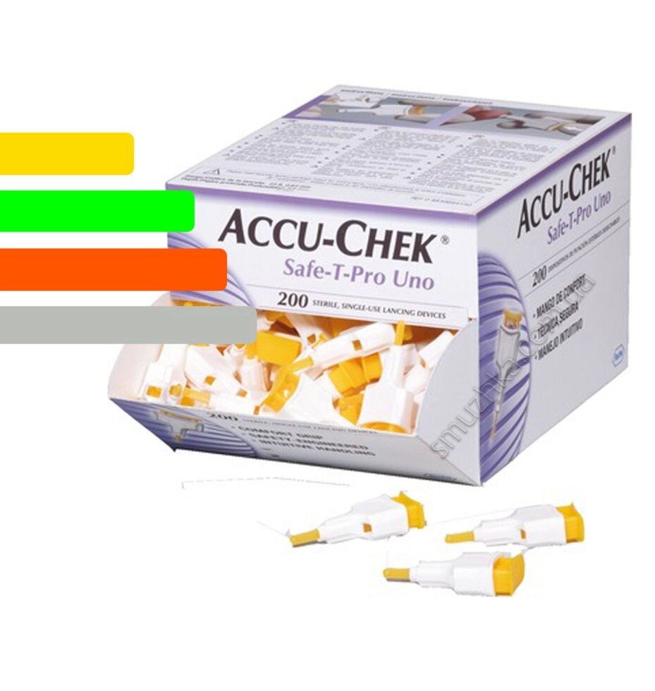 Ланцет Accu-Chek-Safe-T-Pro-Uno Акку-Чек Сеіф-Т-Про Уно від компанії Smuzhka. com - фото 1