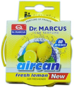 Ароматизатор Dr. Marcus Aircan Fresh Lemon (Лимонний Фреш) 40 г консерва
