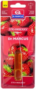 Ароматизатор Dr. Marcus Fragrance Strawberry (Полуниця) 5 мл флакон на дзеркало