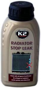 Герметик радіатора 250 г K2 Stop Leak (рідина)