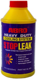 Герметик радіатора 325 мл ABRO Stop Leak (рідина)