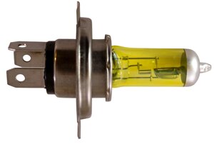 Лампа галогенова H4 12 В 60/55 Вт P43T жовта All Wheater Tes-Lamps