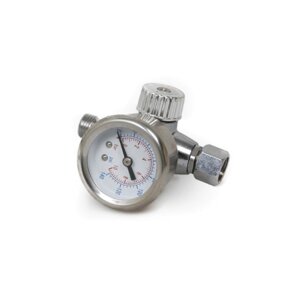 Регулятор тиску повітря для фарбопультів SOLL Gloss (з манометром)