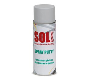 Шпаклівка розпилююча 0.4 л SOLL Spray Putty (сіра)