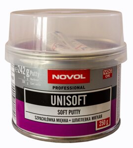 Шпаклівка універсальна 0.25 кг NOVOL UniSoft (м`яка)