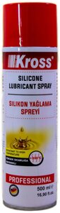 Змазка силіконова 500 мл KROSS Silicone Lubricant (аерозоль)