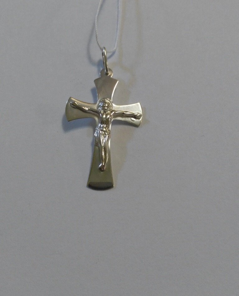 Хрест зі срібла православний 3420 від компанії Silver Sea - фото 1
