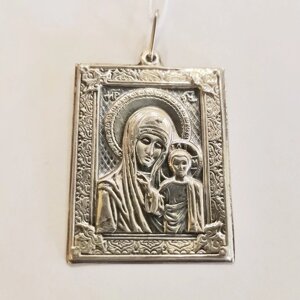 Іконка ладанка Казанської Божої Матері