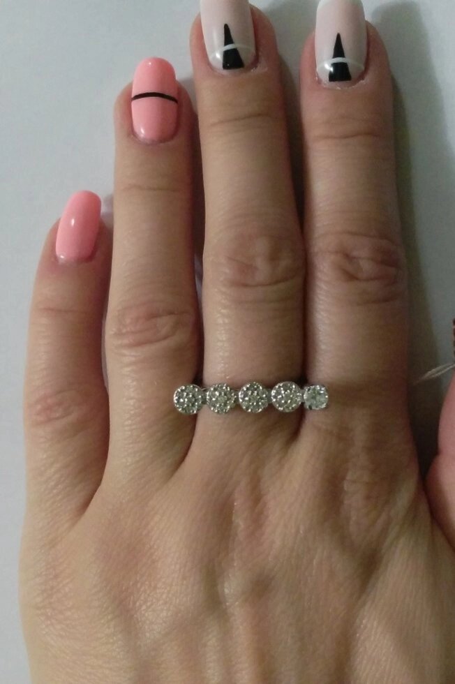 Срібний перстень Катрін від компанії Silver Sea - фото 1