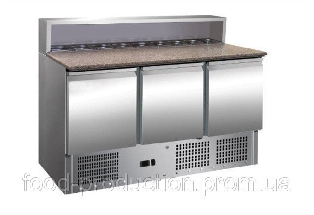 Стіл для піци Rauder SRP S903 з гранітної столешней від компанії Food Production - фото 1