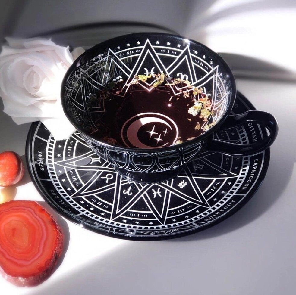 Чайний сервіз Чорний Зодіа (KillStar) від компанії TERRA-X - фото 1