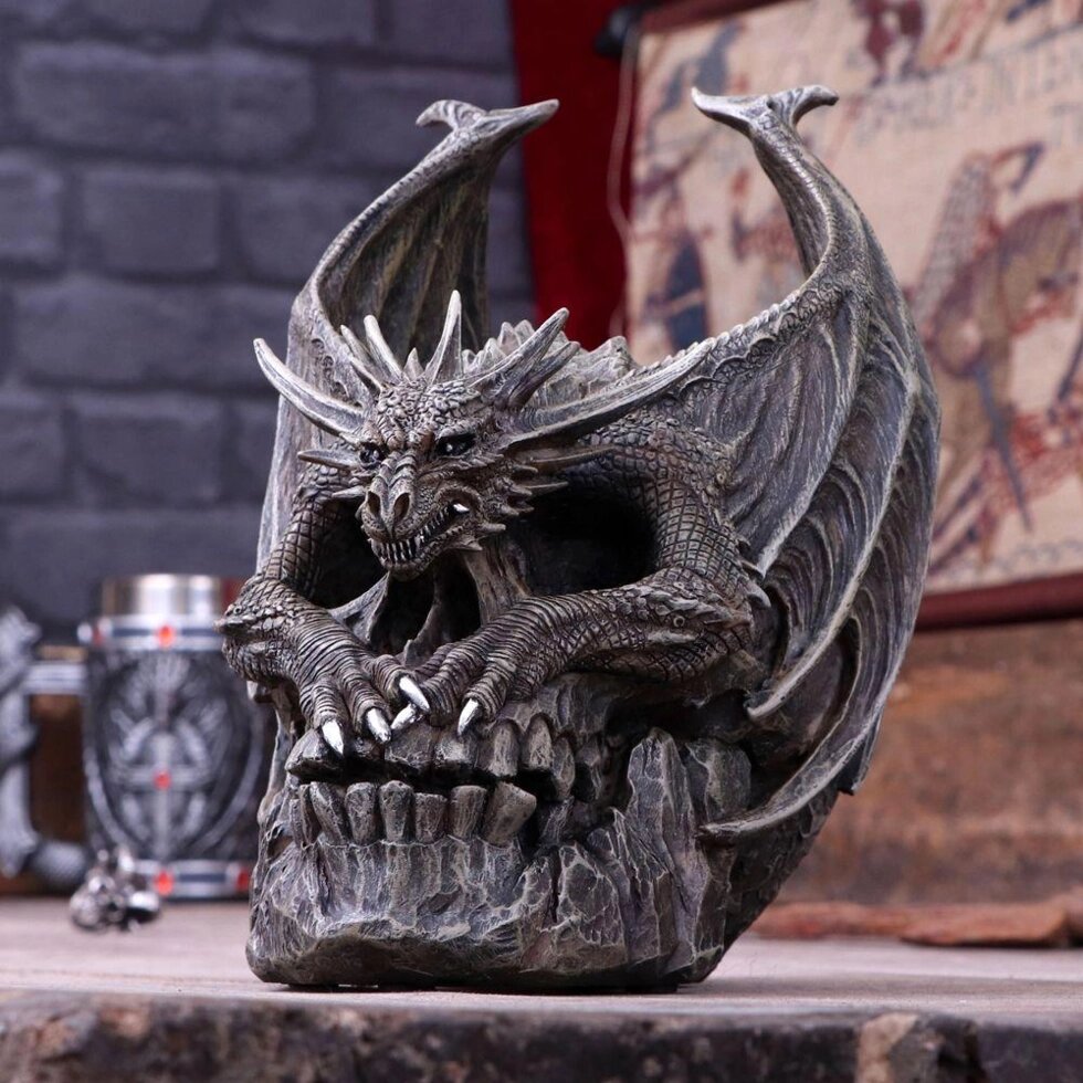 Череп-Дракон-Draco Skull (Nemesis Now) від компанії TERRA-X - фото 1