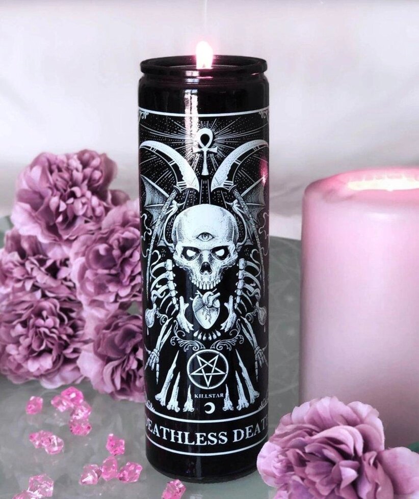 Чорна свічка "Deathless"(KillStar) від компанії TERRA-X - фото 1