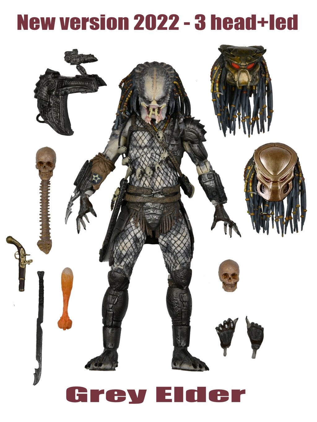 Хижак (predator-Grey Elder) (Predator 2: Ultimate) ліцензія від компанії TERRA-X - фото 1
