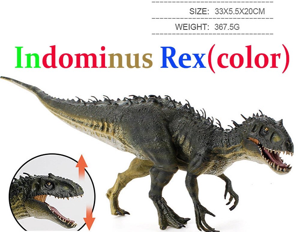 Индоминус Рекс (Jurassic World 1) кольоровий ##от компании## TERRA-X - ##фото## 1