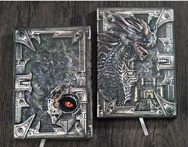 Книга Тіней (блокнот) Дракон у металі від компанії TERRA-X - фото 1