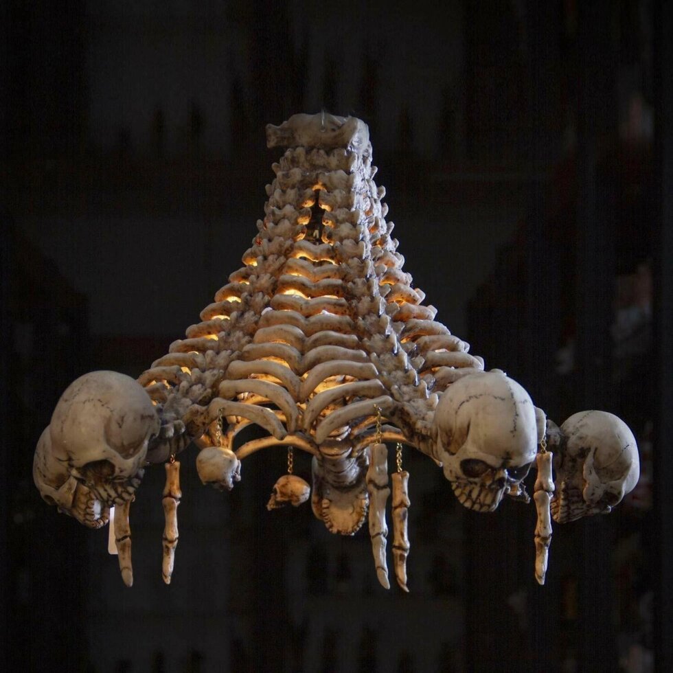 Люстра з черепів (5 черепів кістяний каркас) ##от компании## TERRA-X - ##фото## 1