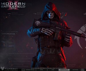 Жнець Привид Battlefield 2: Modern END WAR Reaper Squad Ghost 2.0