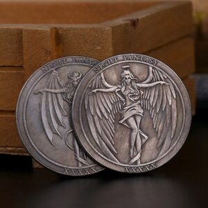 Монета Ліліт-Серафима (для ворожінь) щаслива монетка.