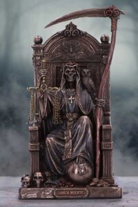 Статуетка Свята Смерть на Троні (Nemesis Now) бронза