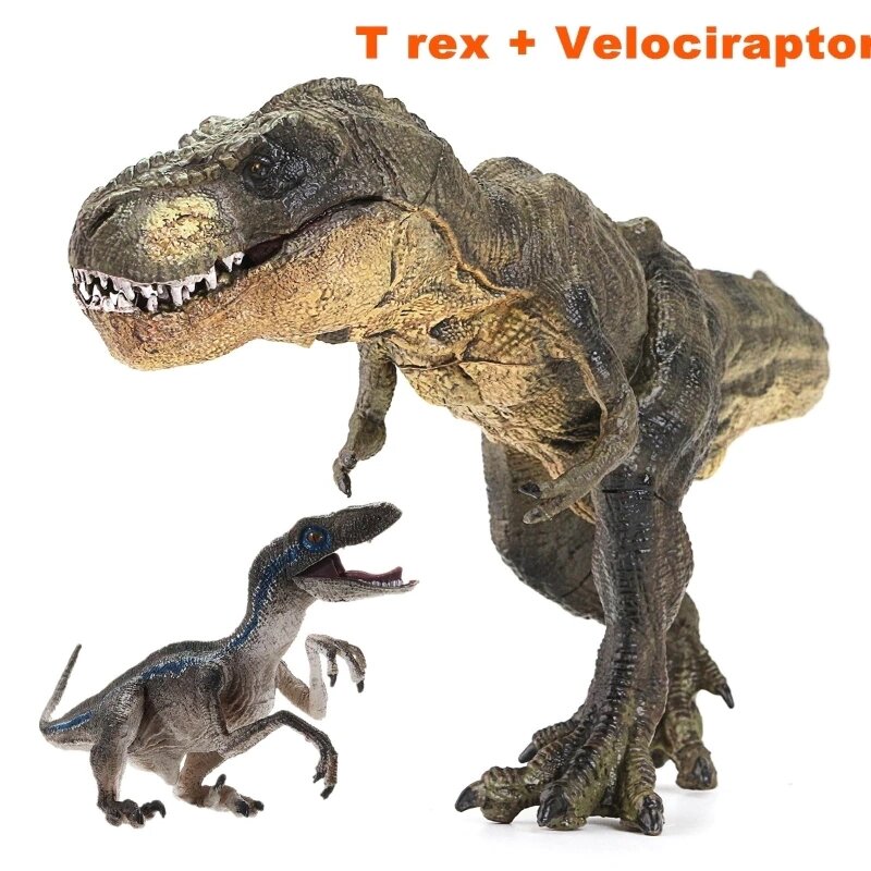 Тиранозавр + велоцераптор. (Jurassic World 1) Акція від компанії TERRA-X - фото 1