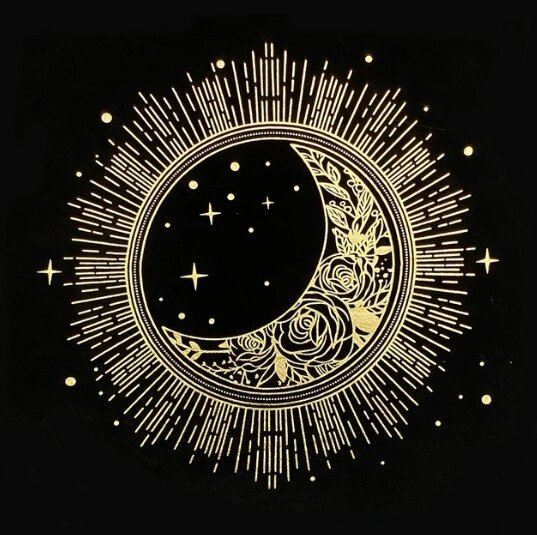 Вівтарна плата Сонце і Місяць (золото) від компанії TERRA-X - фото 1