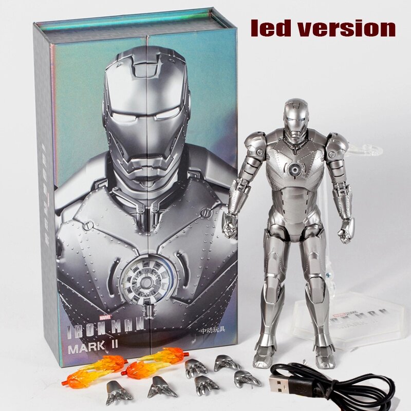 Залізна людина 2 (Ironman mk2 led) преміум від компанії TERRA-X - фото 1
