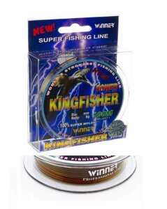 Волосінь Winner Kingfisher мультиколор 100м 0,28мм