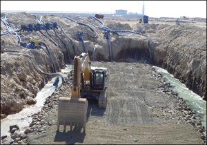 Буріння свердловин отворів шурфів під дренаж - водозниження